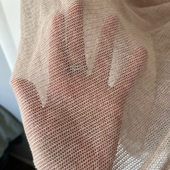 ALLSAINTS ITAT LEV SHRUG CARDIGAN IN CREAM (small!) - Picture 13 of 13